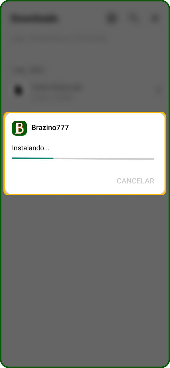 Instala la aplicación de Brazino777 para Android.