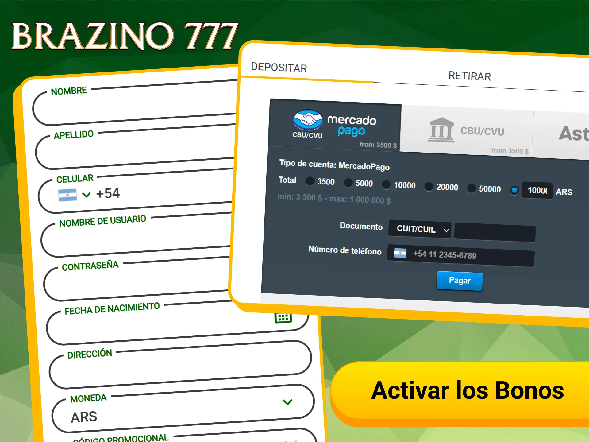 Cómo Activar los Bonos de Brazino777 Paso a Paso